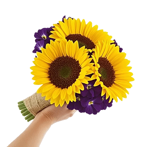 Golden Sunflower Bouquet