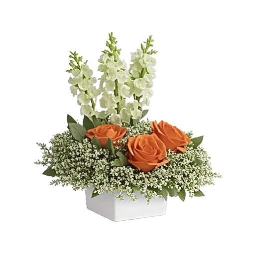 Blush Romantic Centerpiece