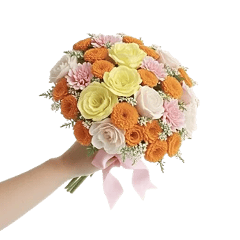 Delicate Petal Cascade