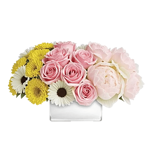 Blush Romantic Centerpiece