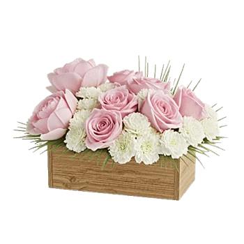 Blush Romantic Centerpiece