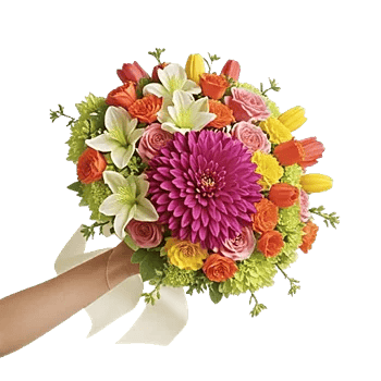 Radiant Bloom Cascade
