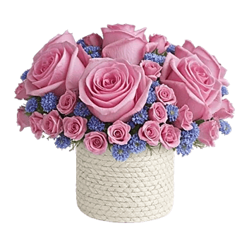 Blush Romantic Centerpiece