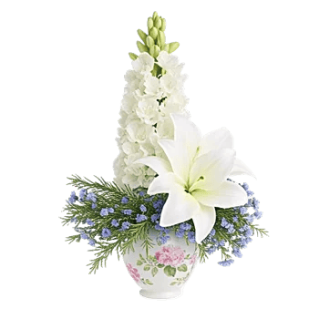 Graceful Lily Display