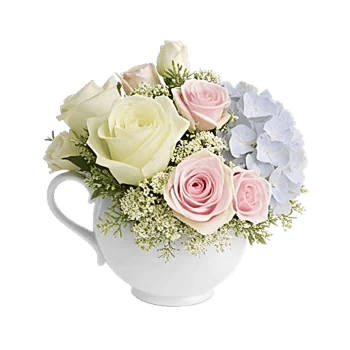 Blush Romantic Centerpiece