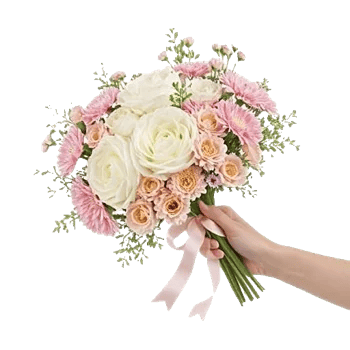 Delicate Petal Cascade