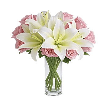 Graceful Lily Display