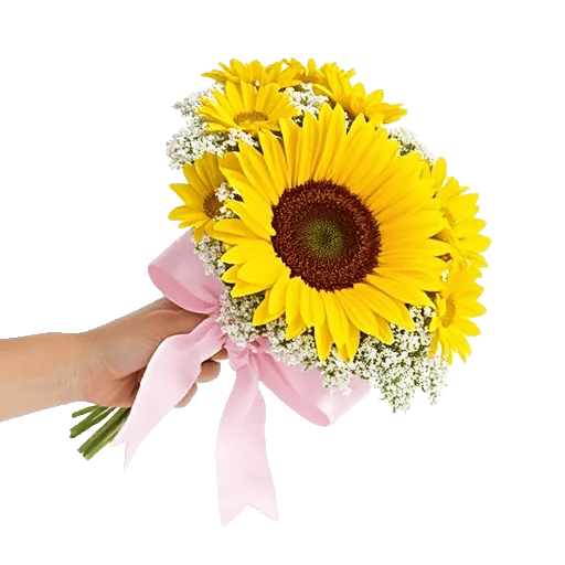Golden Sunflower Bouquet
