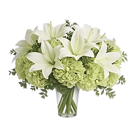 Graceful Lily Display