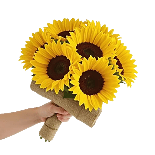 Golden Sunflower Bouquet