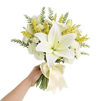 Graceful Lily Display