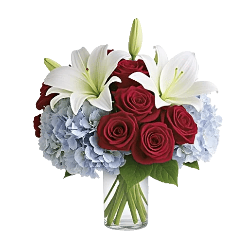 Crimson Blossom Harmony