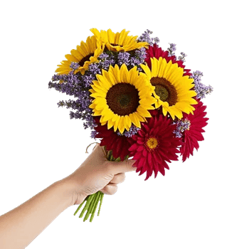 Golden Sunflower Bouquet