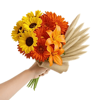 Golden Petal Harmony