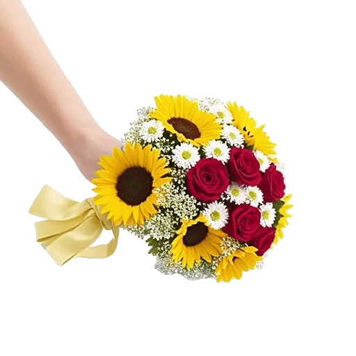 Golden Sunflower Bouquet