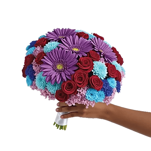 Crimson Blossom Harmony