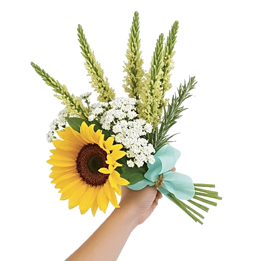 Golden Sunflower Bouquet