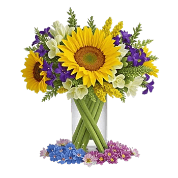 Radiant Bloom Cascade