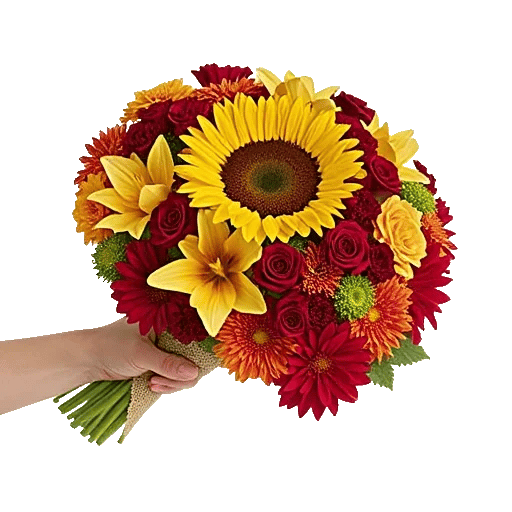 Amber Sunflower Glow
