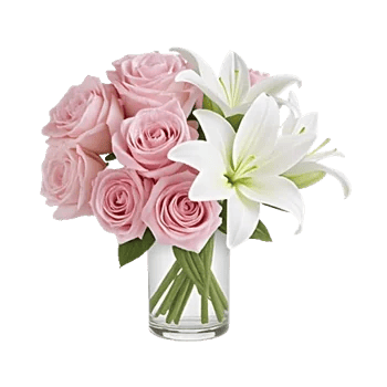 Graceful Lily Display