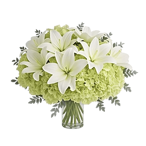 Graceful Lily Display