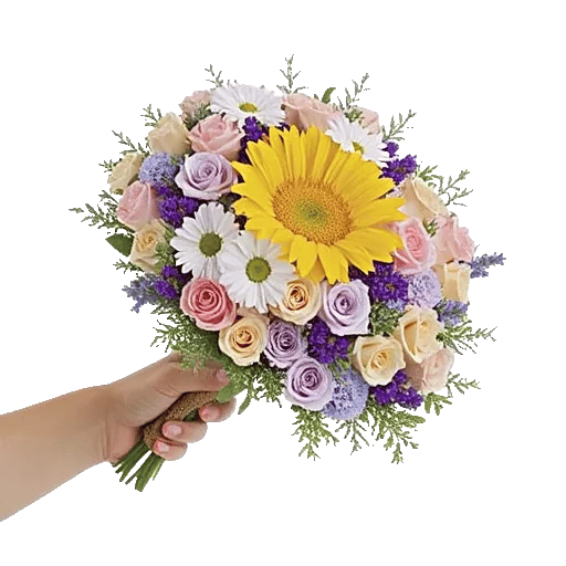 Golden Sunflower Bouquet