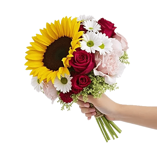 Golden Sunflower Bouquet