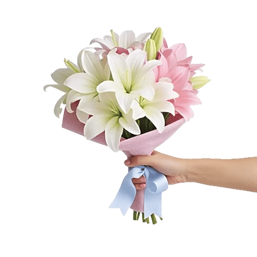 Graceful Lily Display