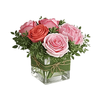 Blush Romantic Centerpiece