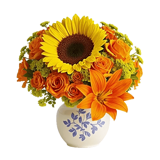 Golden Bloom Radiance