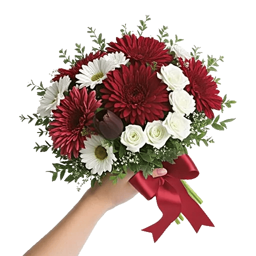 Crimson Blossom Harmony