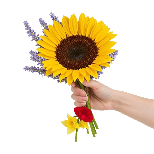 Amber Sunflower Glow