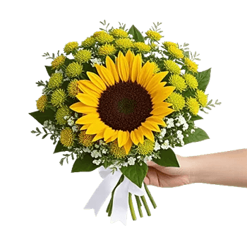 Golden Sunflower Bouquet