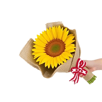 Golden Sunflower Bouquet