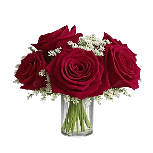 Crimson Blossom Harmony