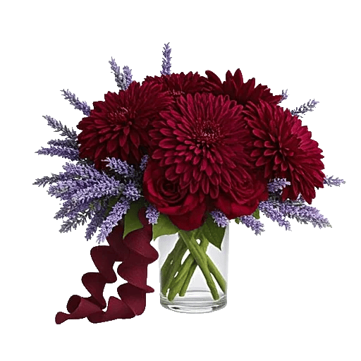 Crimson Blossom Harmony