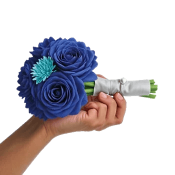 Elegant Blue Roses