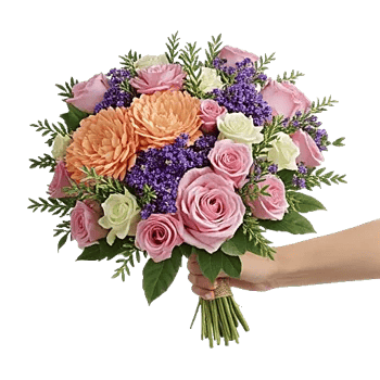 Blush Romantic Centerpiece
