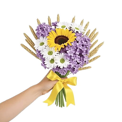 Golden Sunflower Bouquet