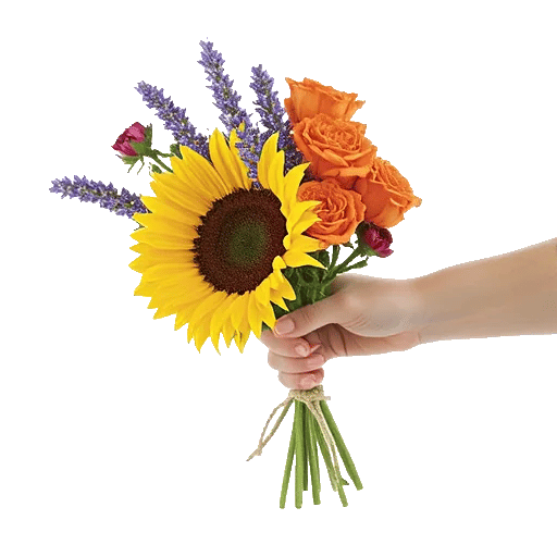 Golden Sunflower Bouquet