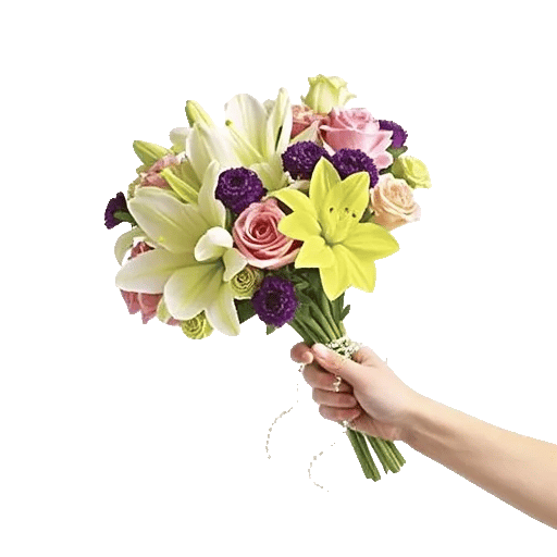 Graceful Lily Display