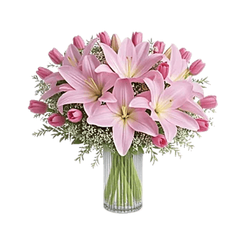 Graceful Lily Display