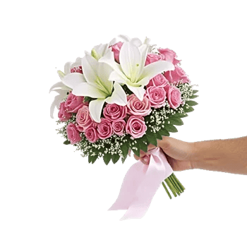Graceful Lily Display