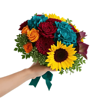 Radiant Bloom Cascade