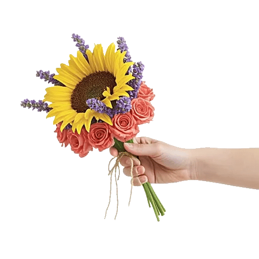 Golden Sunflower Bouquet