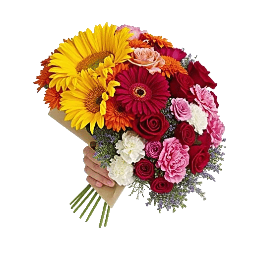 Golden Sunflower Bouquet