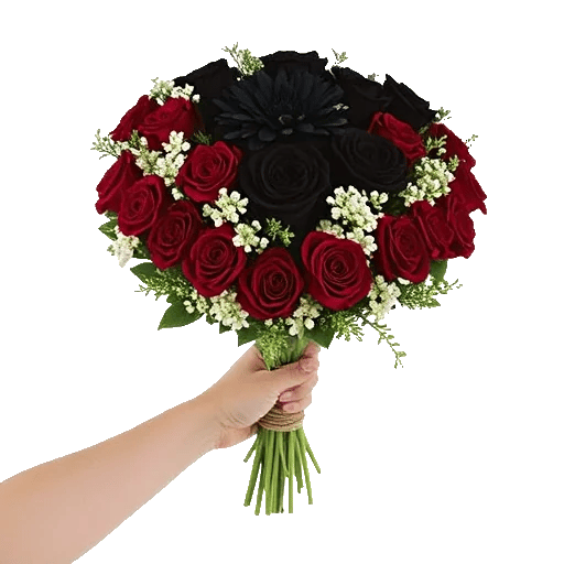 Crimson Blossom Harmony