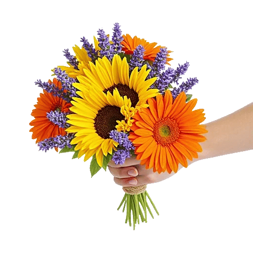 Golden Sunflower Bouquet