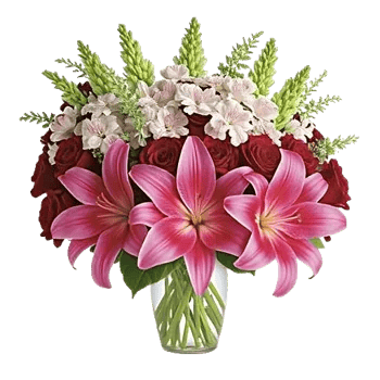 Graceful Lily Display