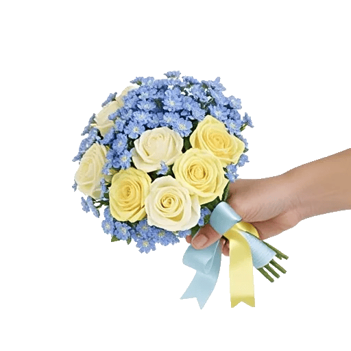 Elegant Blue Roses